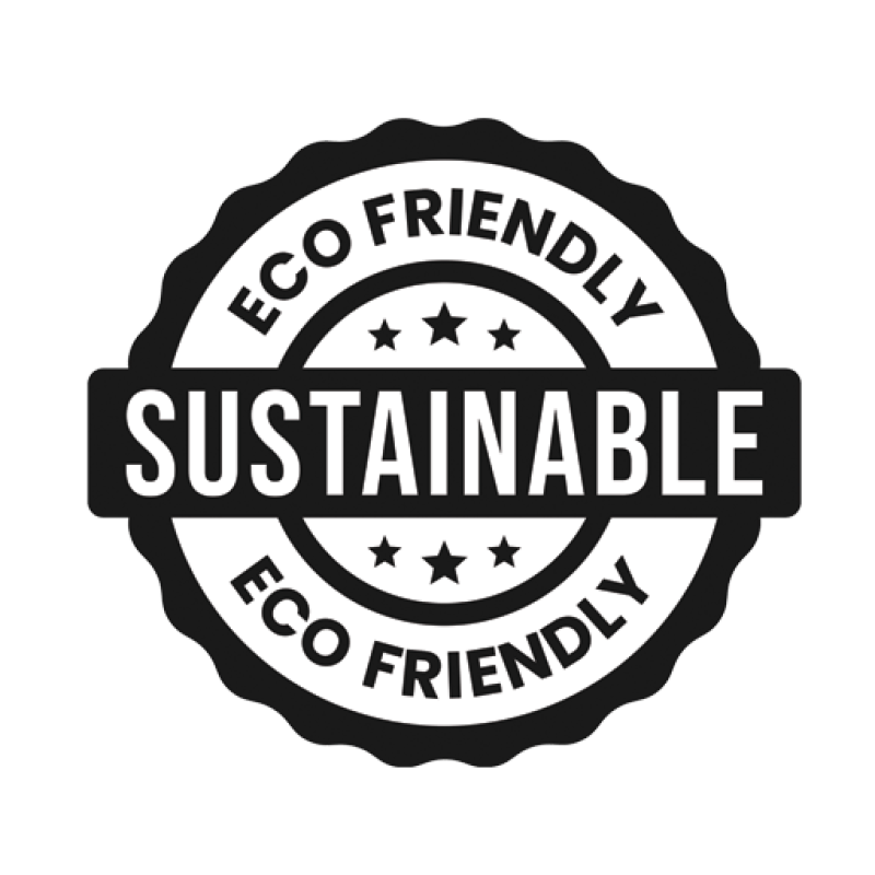 Eco-Friendly Sustainable Badge