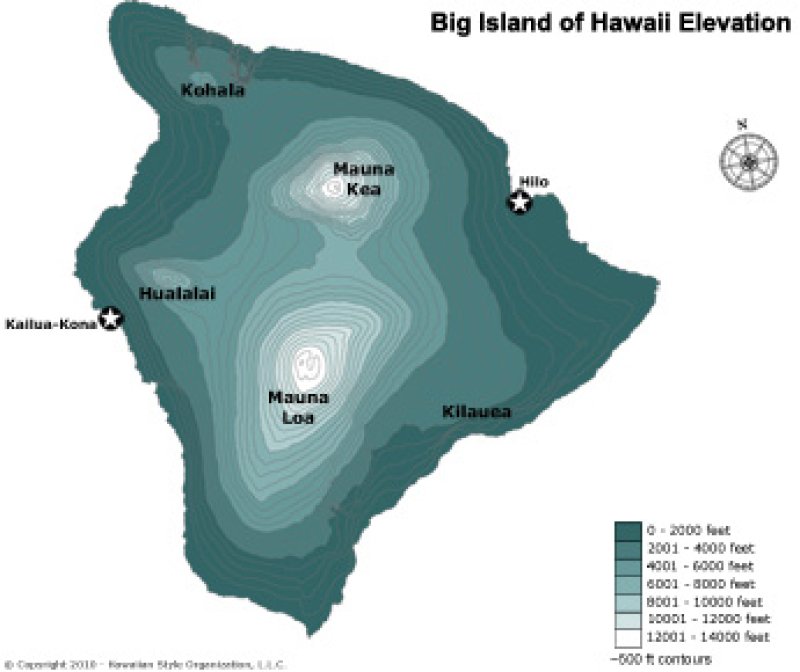 Big Island Hawaii Maps Updated Travel Map Packet Printable Map