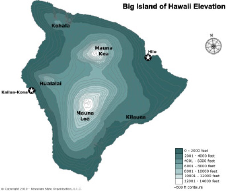 Big Island Hawaii Maps Updated Travel Map Packet Printable Map Hawaiiguide 8776