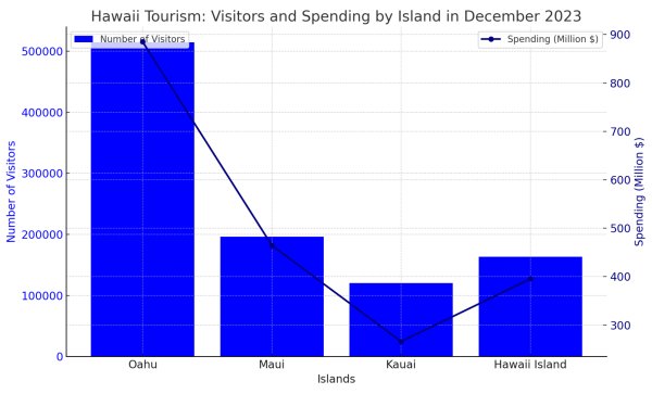 December 2023 Visitation & Spending