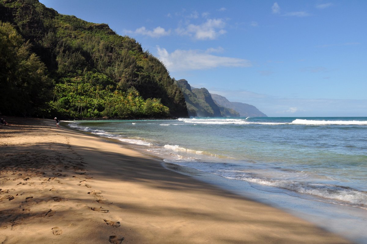 Kee Beach Kauai Hawaii