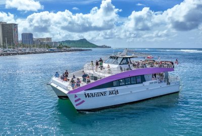 Sunset Whale Watch (Wahine Koa)