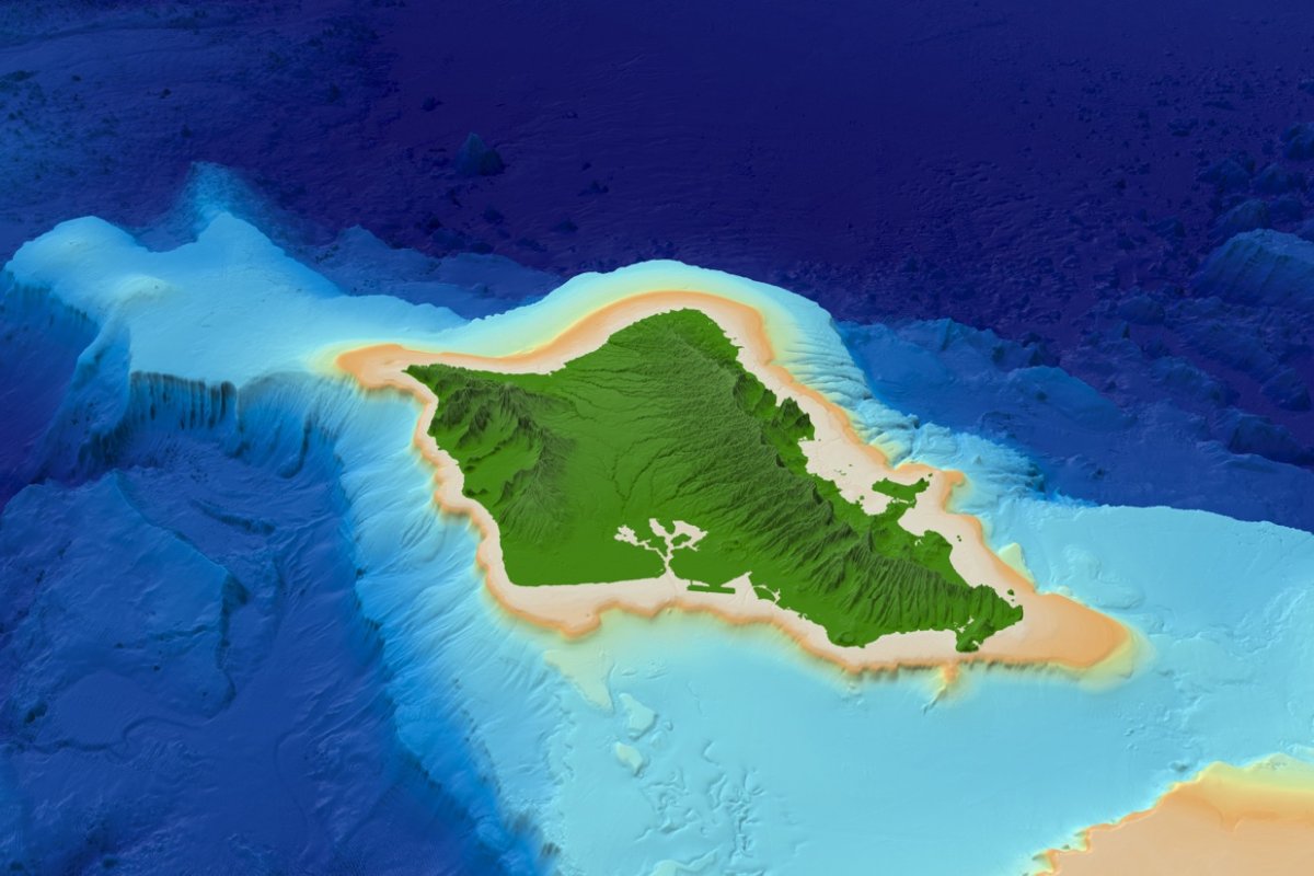 Гавайи площадь островов