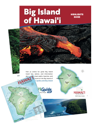 Updated Big Island Highlights Visitor Guide Image