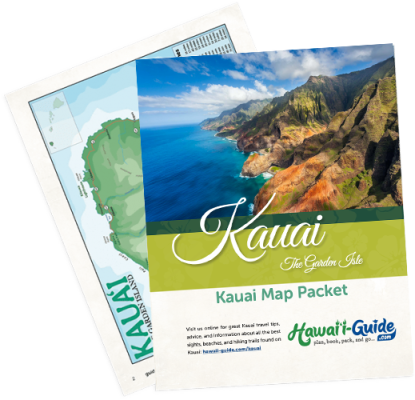 Updated Kauai Travel Map Packet + Guidesheet Image