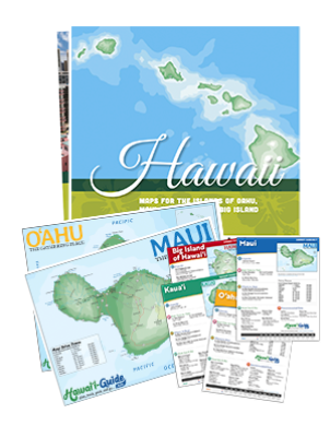 2024 Hawaii Travel Map Packet + Summary Guidesheets Image