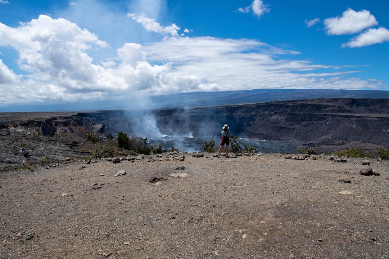 Kilauea Eruption inside Hawaii Volcanoes National Park