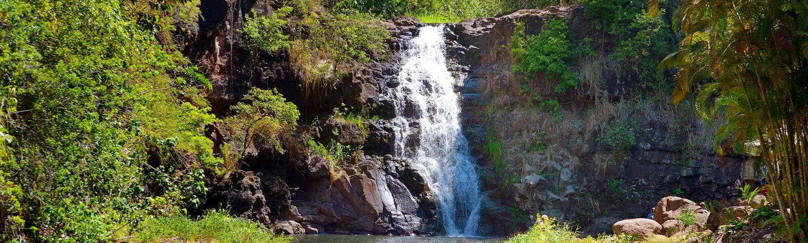 Waimea Falls on Oahu